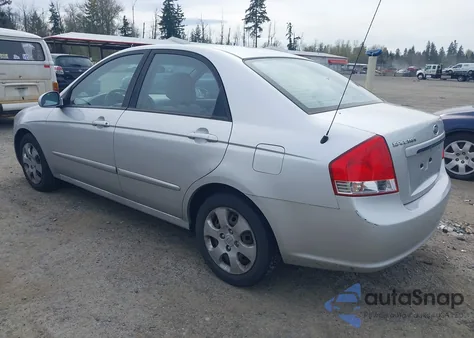 2009 Kia Spectra Ex from USA, damaged, VIN KNAFE221595659217